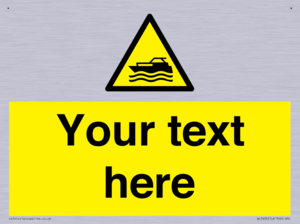 Custom Warning motorised watercraft